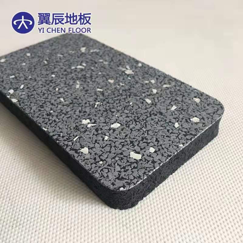 Black,red,green,blue flecks EPDM gym rubber flooring mats