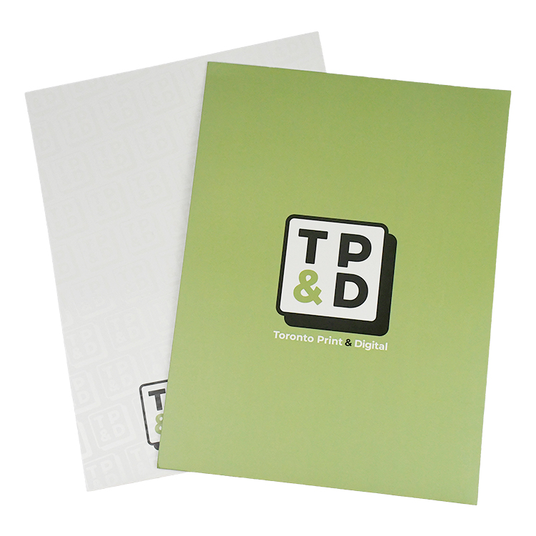 Custom Logo CMYK Printing A5 A4 Mini Matt Glossy Lamination Art Card Paper Presentation Folder