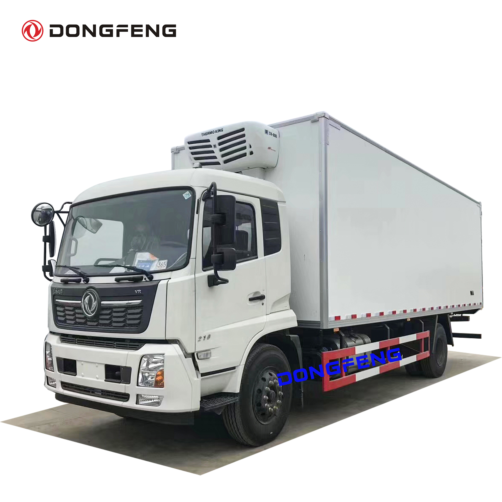 Dongfeng 4x2 грузовик-фургон с рефрижератором LHD и двигателем Cummins 270 Hp, тип E3, 10-12 тонн, грузовик-холодильник