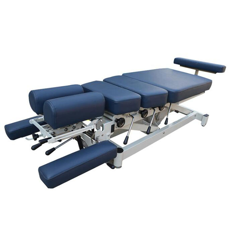 Adjustable Hospital Chiropractic Massage Table Physiotherapy Equipment for Medical Treatment Best Price on Chiropractic Beds