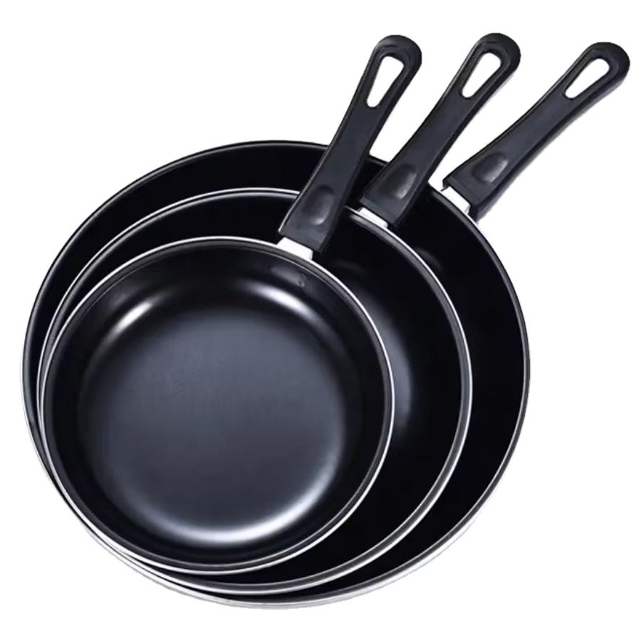 Kitchenware Non Stick Frying Pans Carbon Steel Skillets Pan Egg Frying Pan with Long Handle