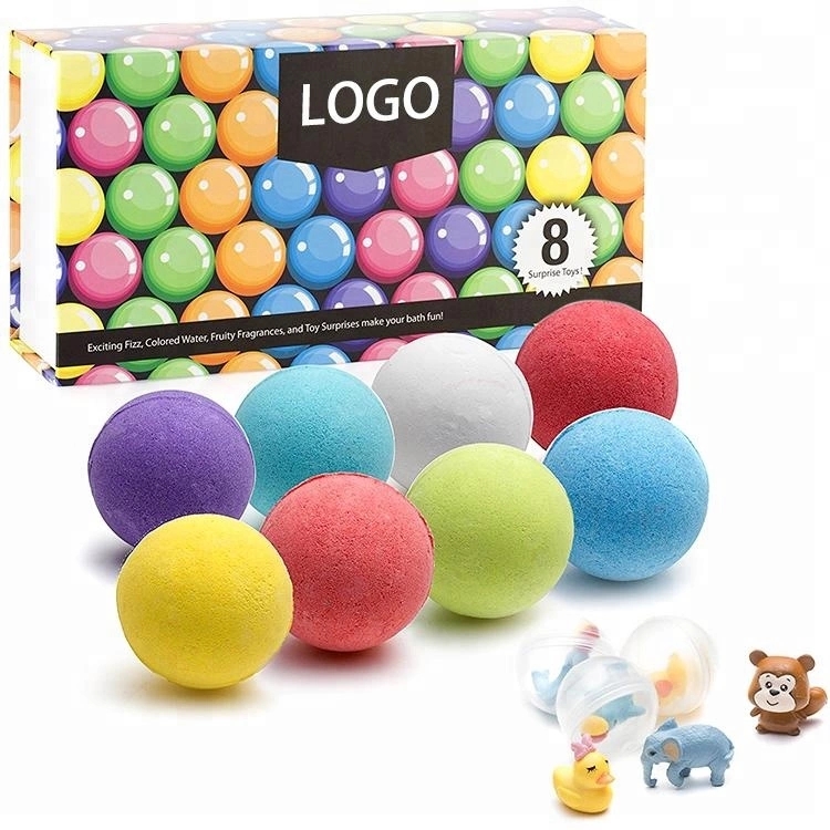 natural essential oil bath bombs kids bath bomb with jewelry moisturizing ingredients bubble bath bombs