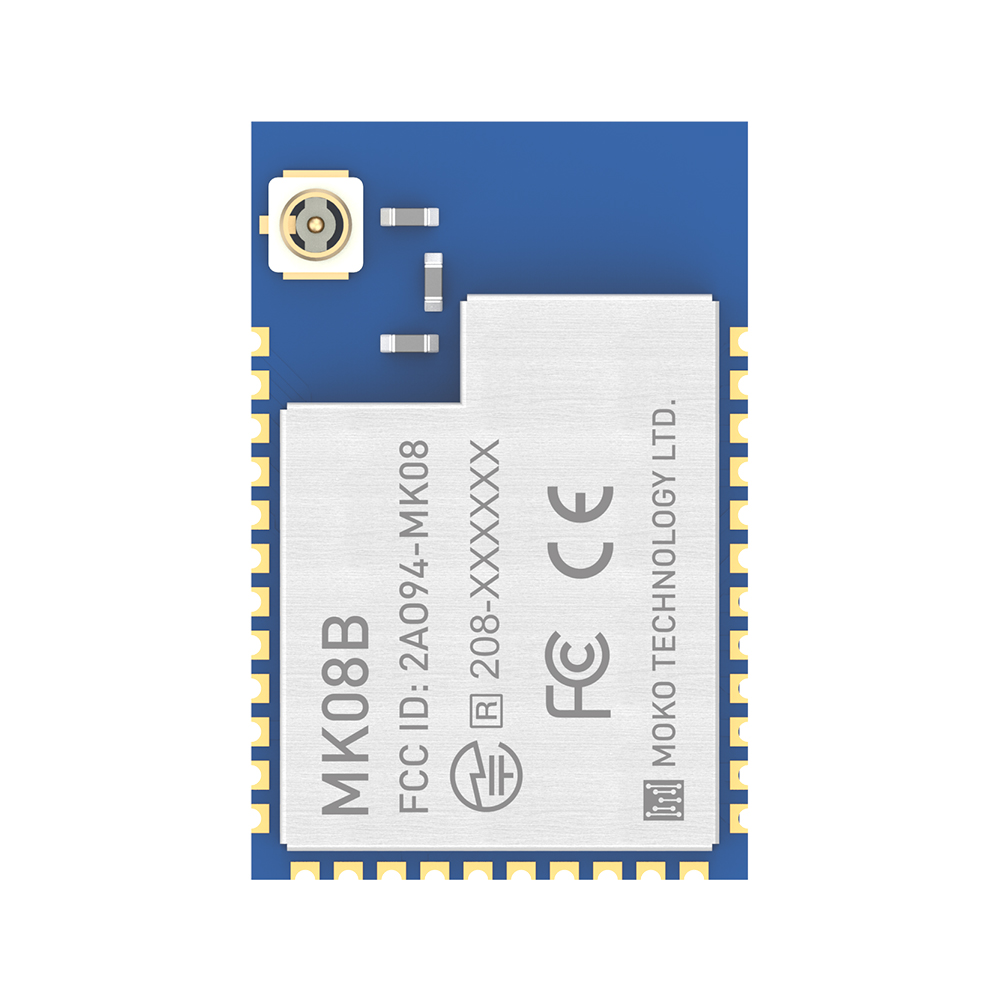 Ультра низкая энергия UART Прозрачная передача nrf52840 ble5.0 модуль с усилителем и внешней антенной разъем