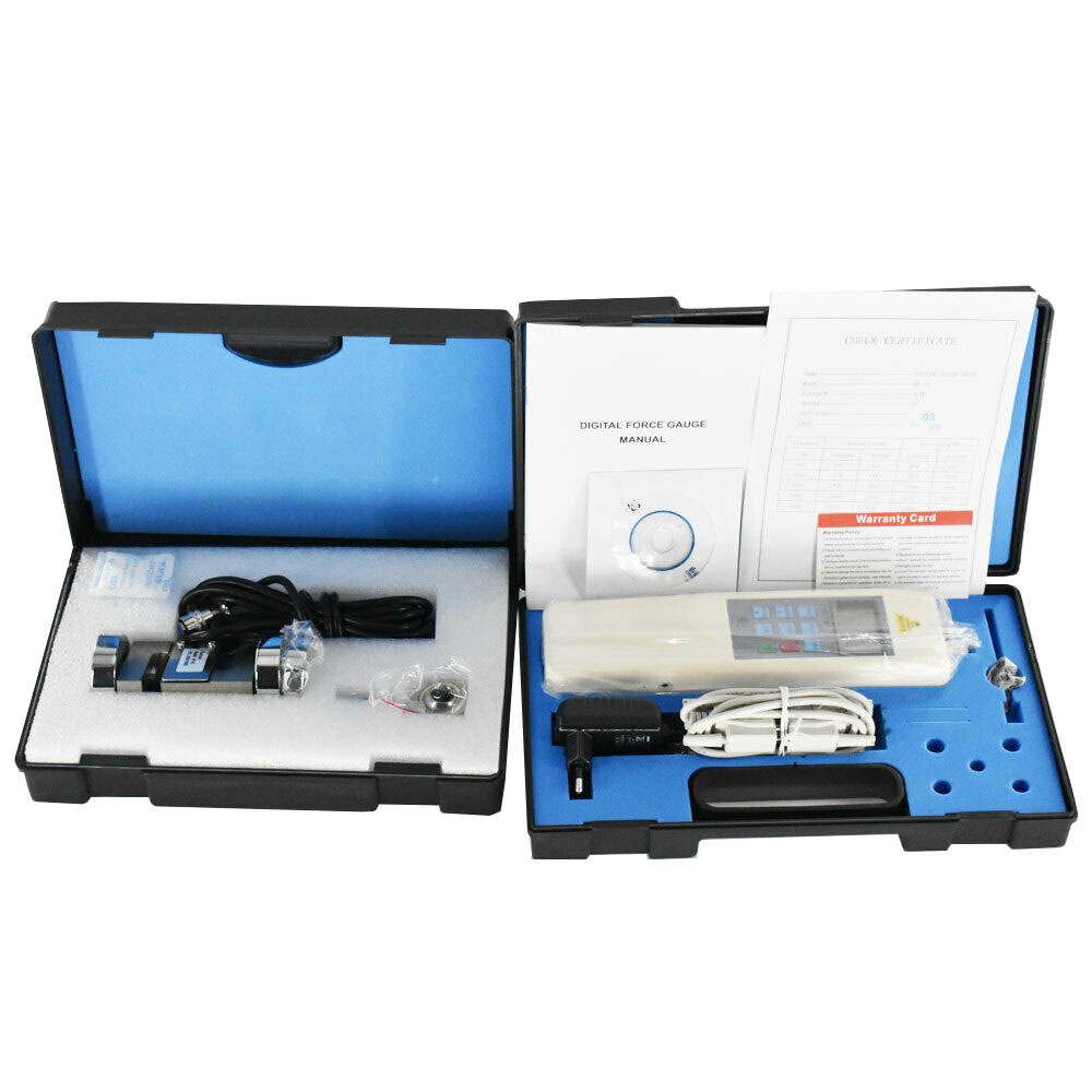 Digital Force Gauge Meter Dynamometer with Peak Load Value 30KN 3KKg 6.5KLb