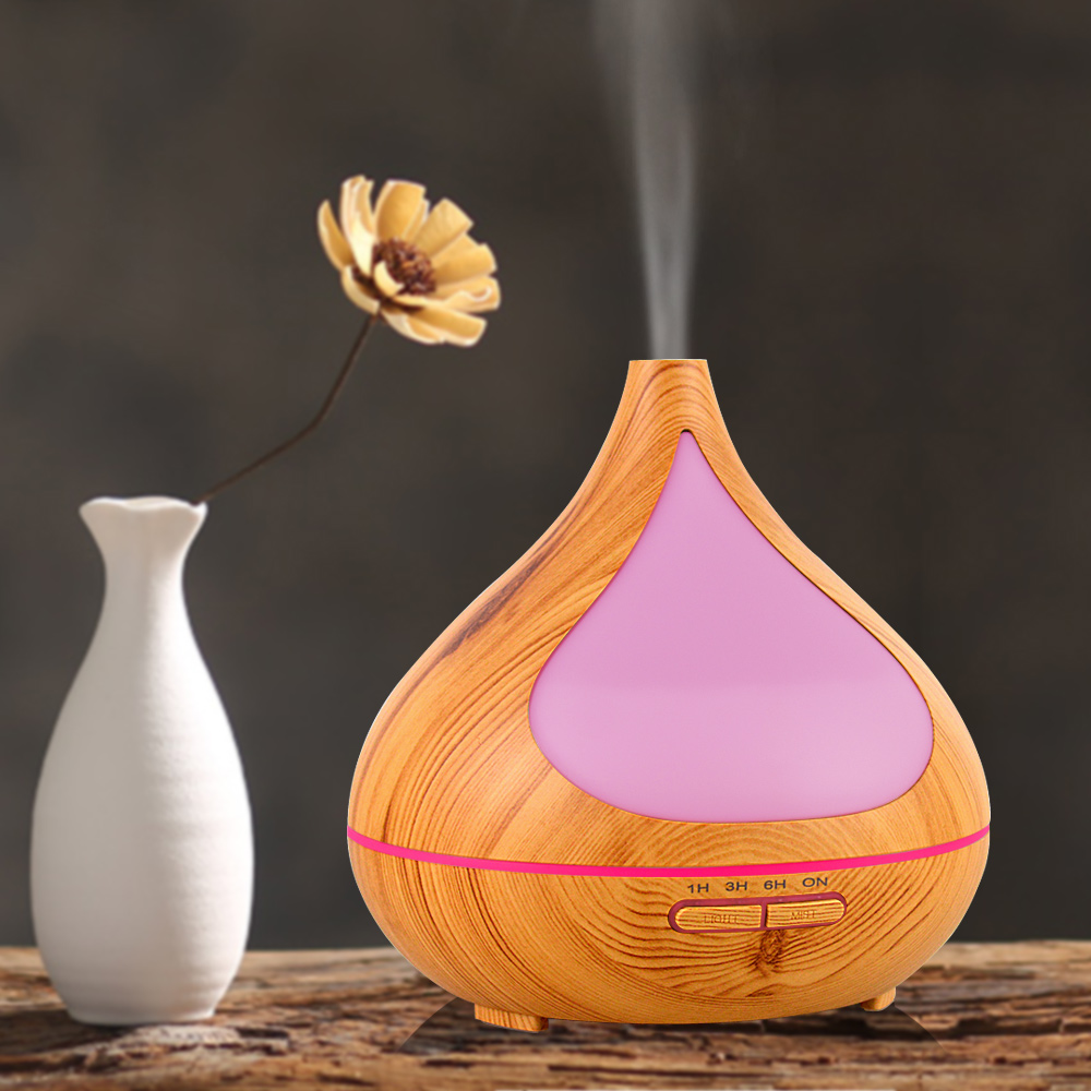 humidificador de aire ultrasonic madera industrial difusor aroma difusores aromaterapia