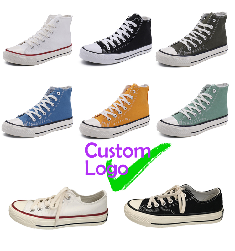 Китай поставщик пользовательские баскетбольные кроссовки All star холст Converse1970s оптом тапки с подошвой из вулканизированной ходьбы простые кеды брендового качества