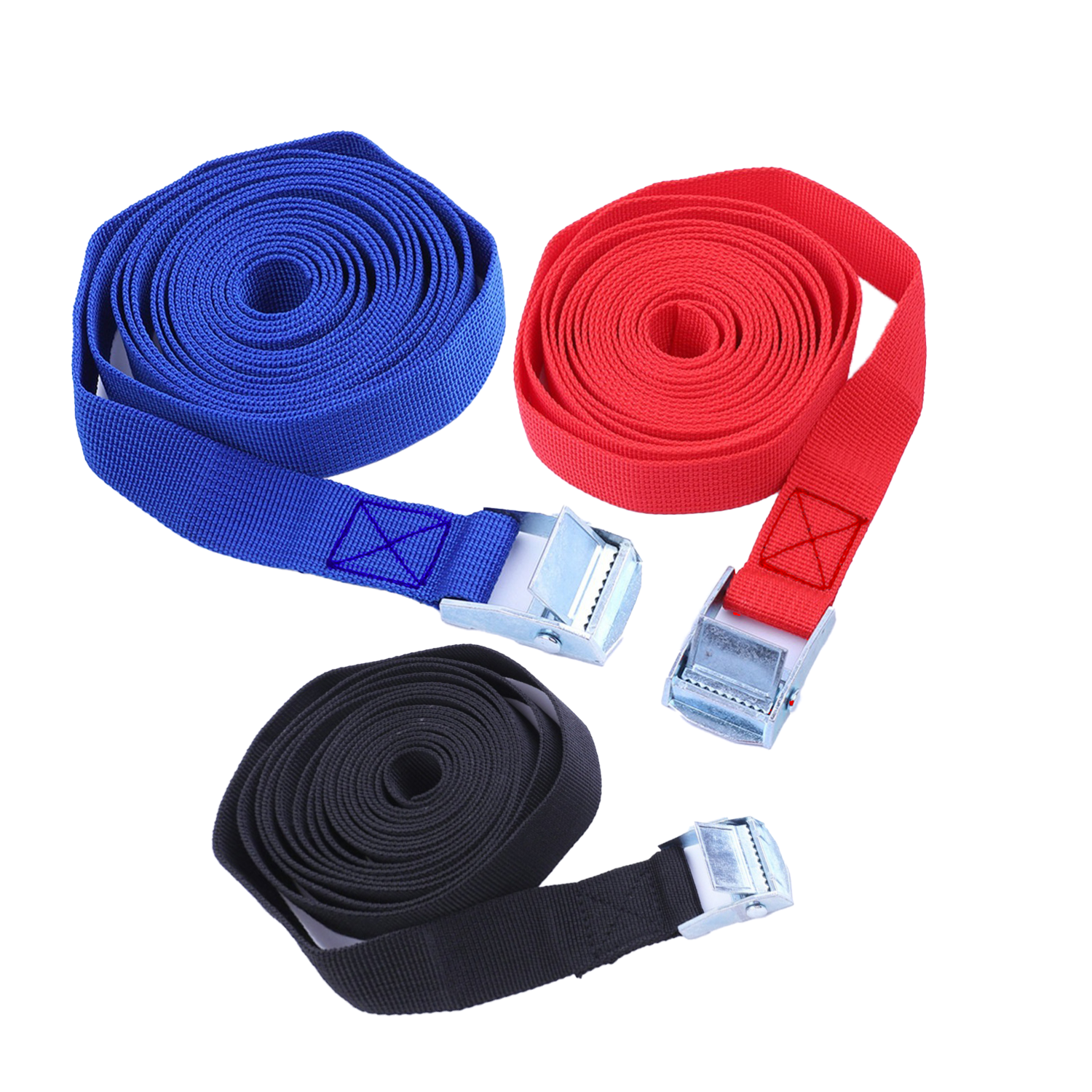 Cam buckle fasten strong nylon quick lock strap luggage cargo strap