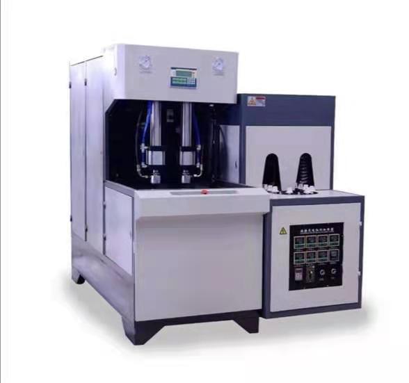 GuoYuan Semi Automatic 5L Small Plastic Bottle Making Machine PET Bottle Blower Blowing Bottle Machine