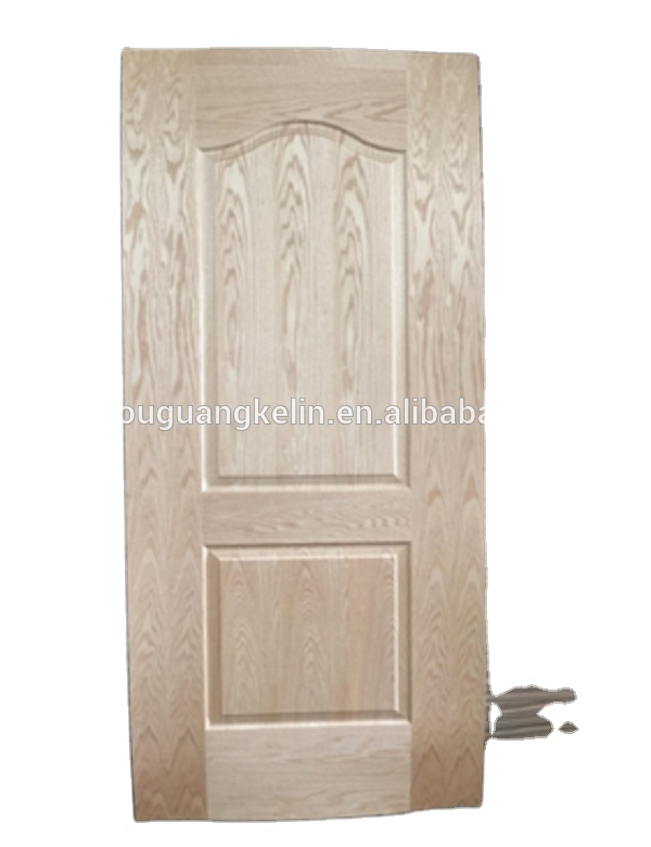 Китай высокое качество HDF/MDF золы/красный дуб натуральный шпон двери кожи
