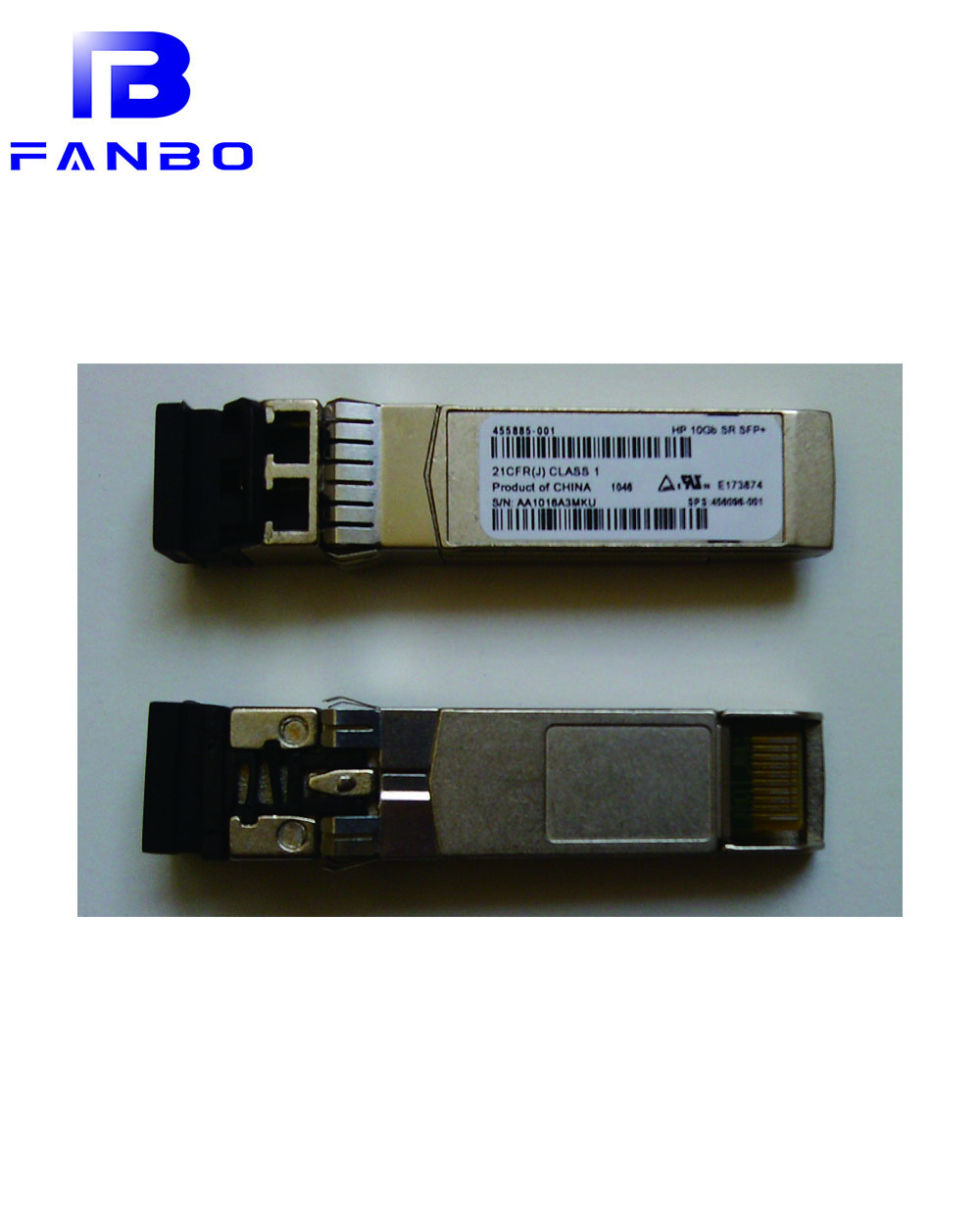 Совместимый модуль трансивера 455883-B21 10GBase-SR SFP + с цифровым оптическим мониторингом