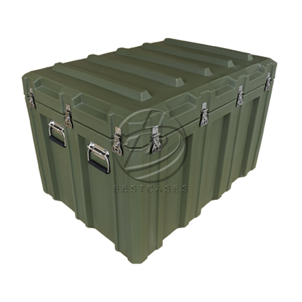 Bestcases Военный материал спасательный водонепроницаемый ротационный транспортировочный пластиковый инструмент ip65 армейская коробка