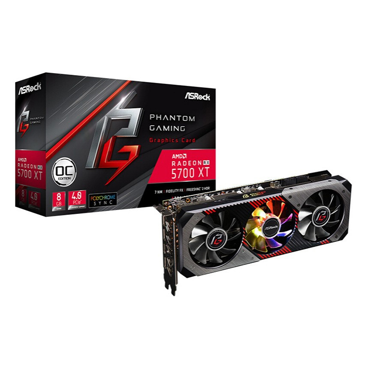 Видеокарта Amd Rx 5700 Xt 8 Гб Gddr6 Gpu 5700 Placa De Video Radeon Rx 5700 Xt Grafic Card Tarjeta Grafica 5700 Xt Game