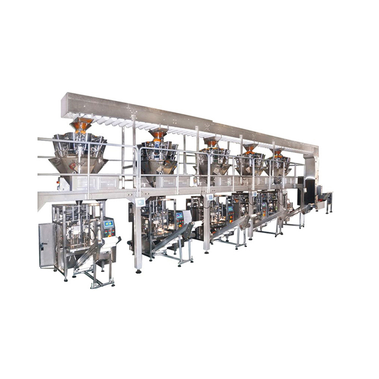 MEGA Packing System Automatic Production Line Feeding Weighing Filling Sealing Packaging Machine
