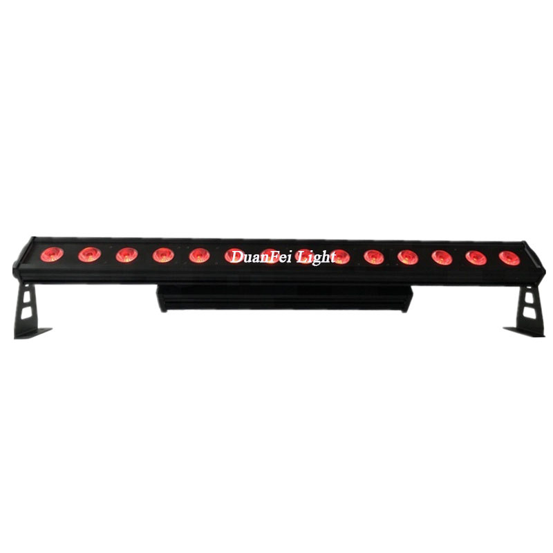 Landscpar мостовой светодиодный светильник 14x10 Вт 4 в 1 rgbw настенный светильник ip65 dj pixel bar led