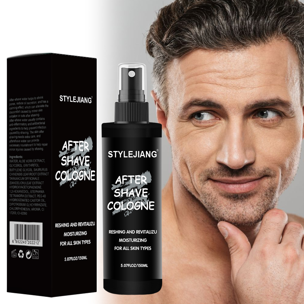 Man Beard Irritation Hydrating Skin Bumps Shaving Gel For Men Aftershave Spray moisturizing Nourishing Soothing After Shave