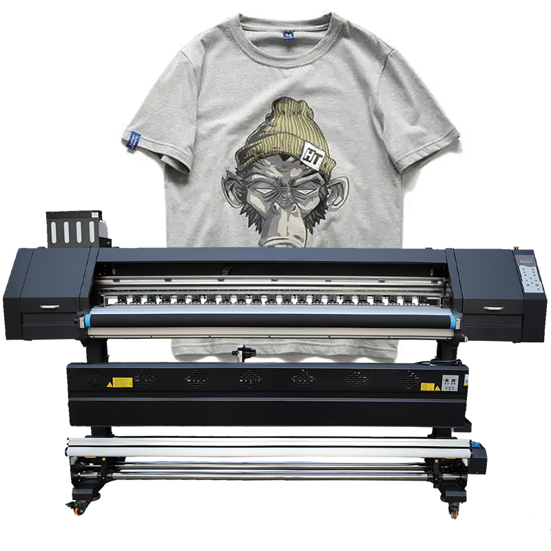 1.8m Large Format Cmyk Sublimation Heat Transfer Polyester Printer digital dye textile garment paper printer machine