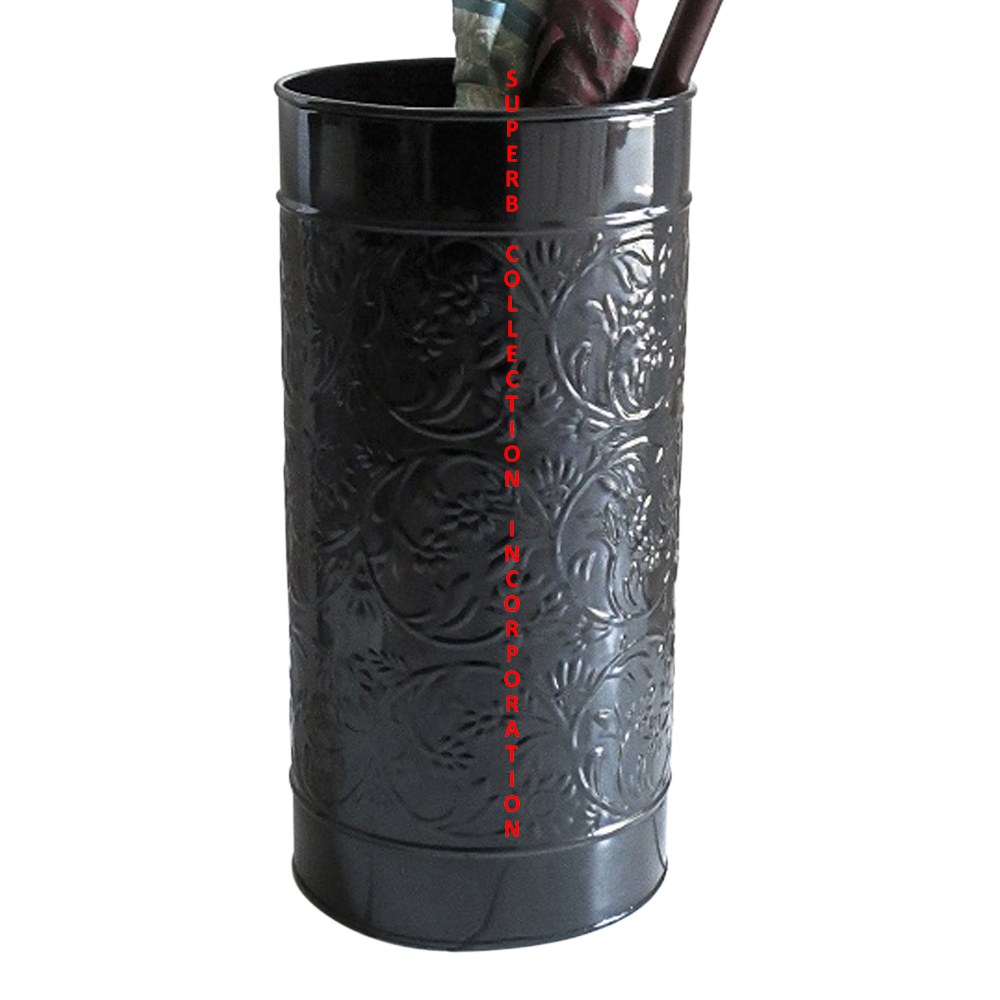 Glossy Modern Black Custom metal umbrella Stand On hot Sale Direct Factory Sale Whole Seller and Manufacturers
