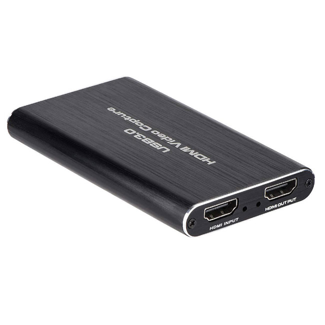 Выход USB3.0 HDMI Capture 4K с микрофоном HDMI loopout audio