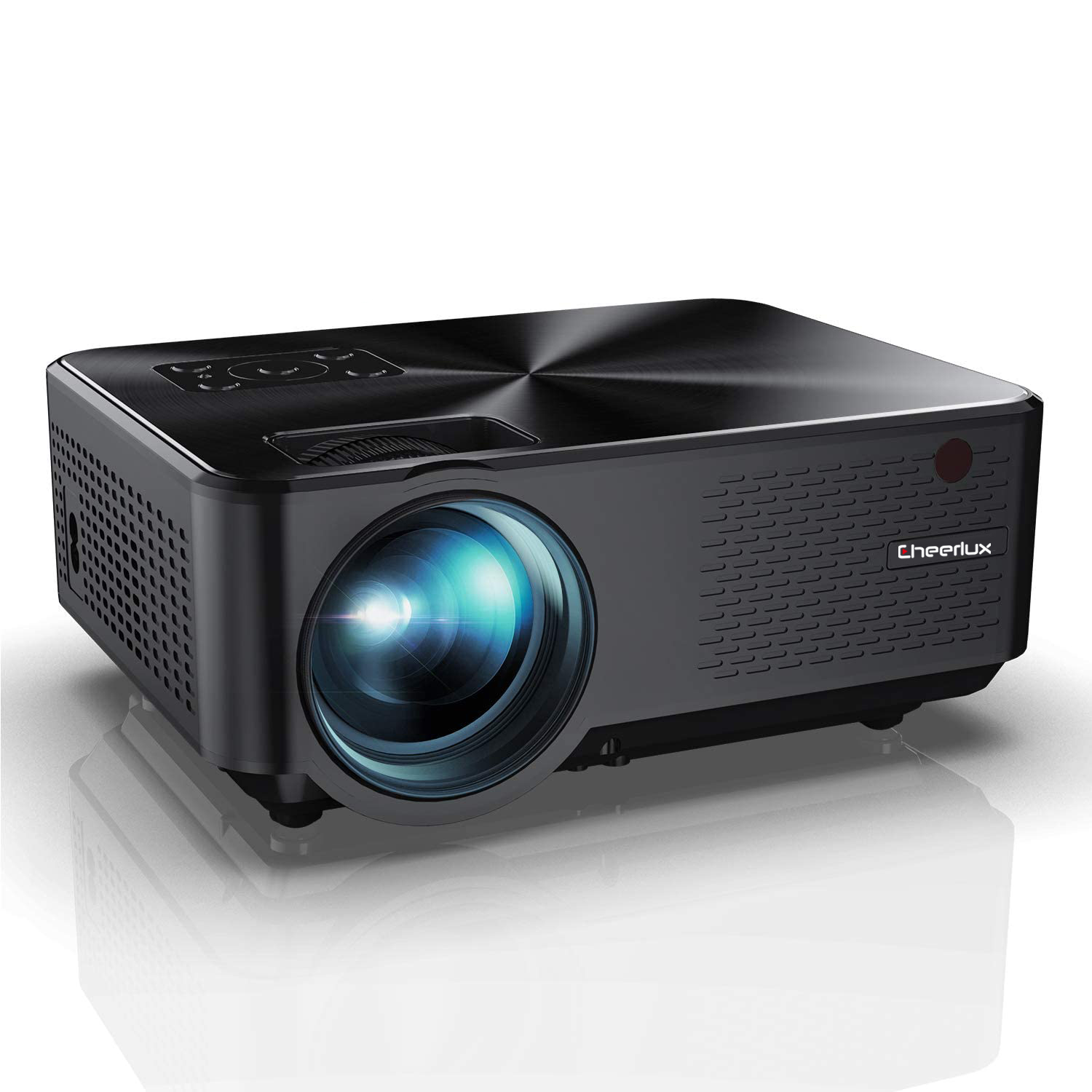 CHEERLUX C9 новейший HD проектор native 720P 2800 люмен светодиодный проектор для домашнего кинотеатра