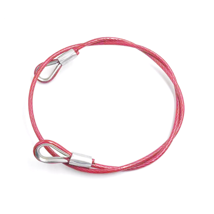 High Level Popular 1x7 1.5mm Sling Bag Steel Tower Crane Wire Rope Sling Sleeve Wire Rope Slings