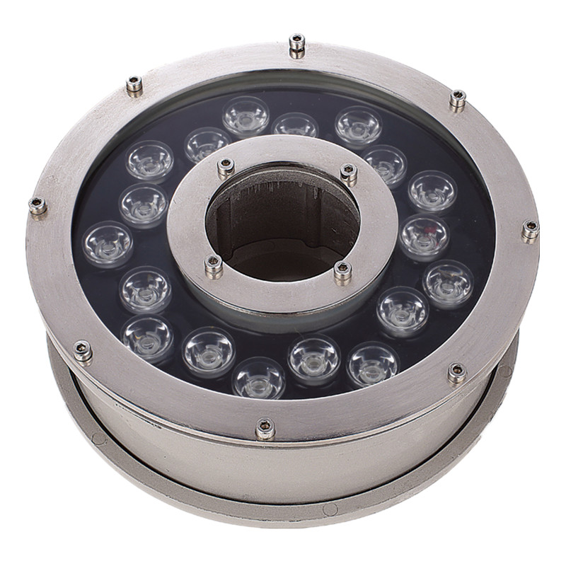 Professional waterproof dmx rgb 18w commercial fountain lights