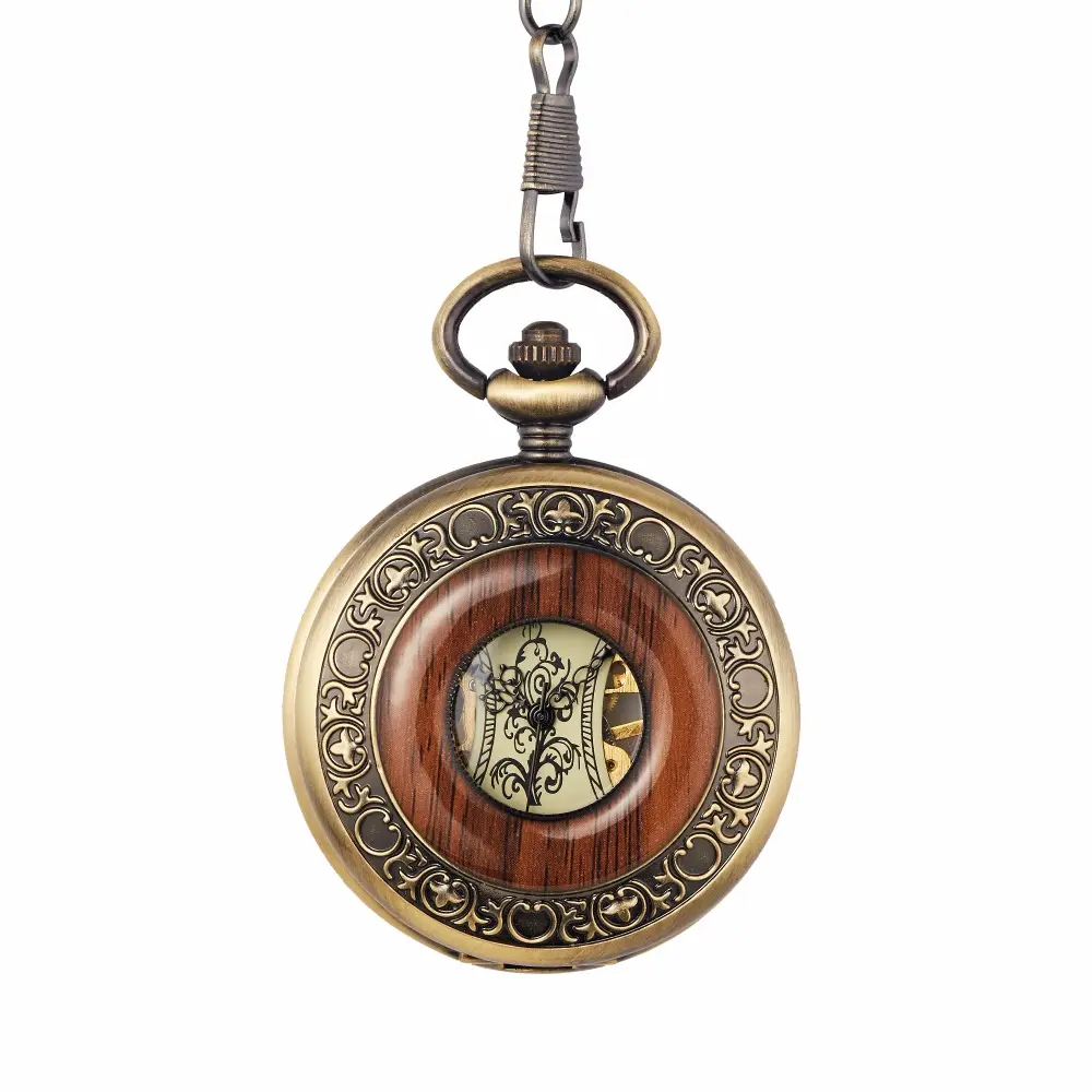 Bronze Vintage To My Son Design Quartz Pocket Watches Luxury Necklace Chain Pendant Watch for Mens Gifts christmas gift for Boy
