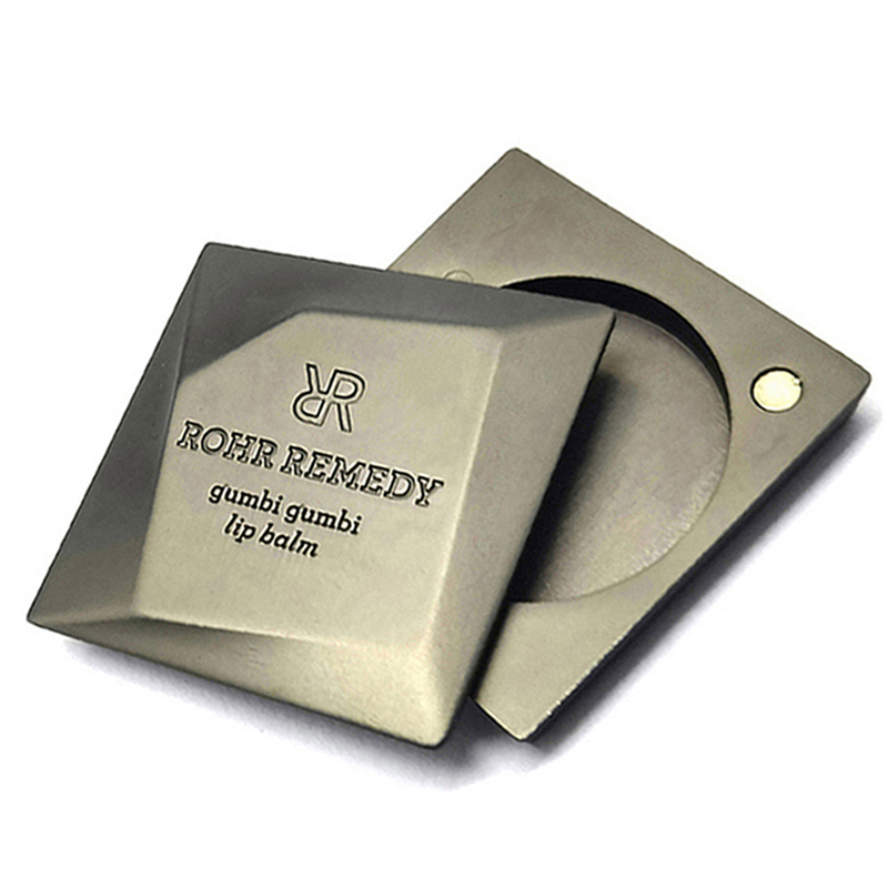 magnetic refill sliding cologne solid perfume case