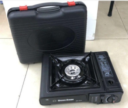 Outdoor portable manual and automatic ignition device camping stove gas stove