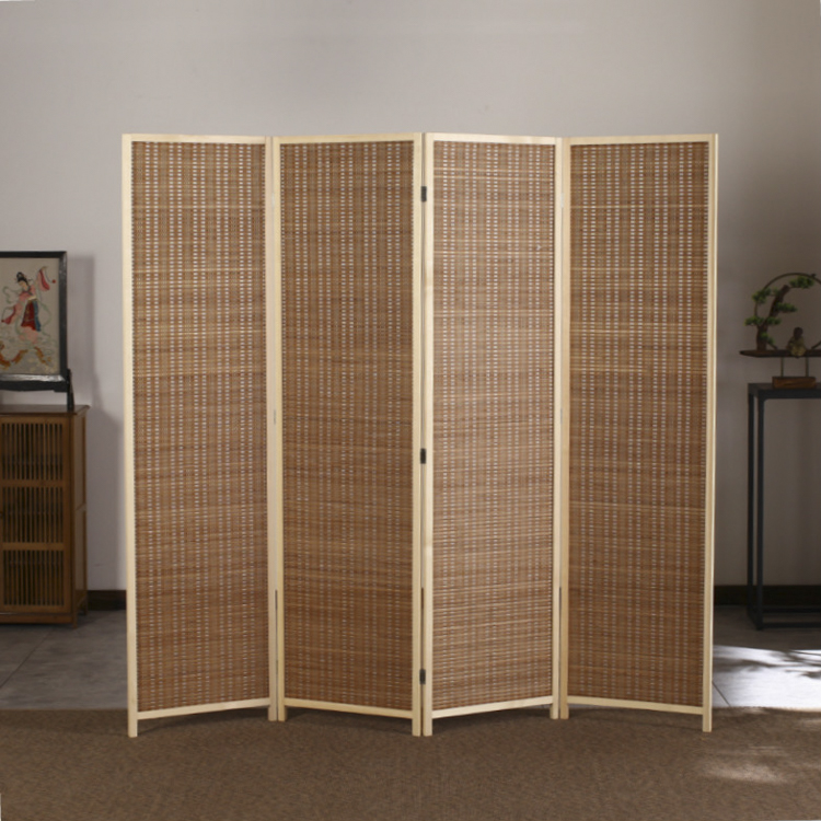 Durable wood screen room dividers decoration partition for living room divider screen