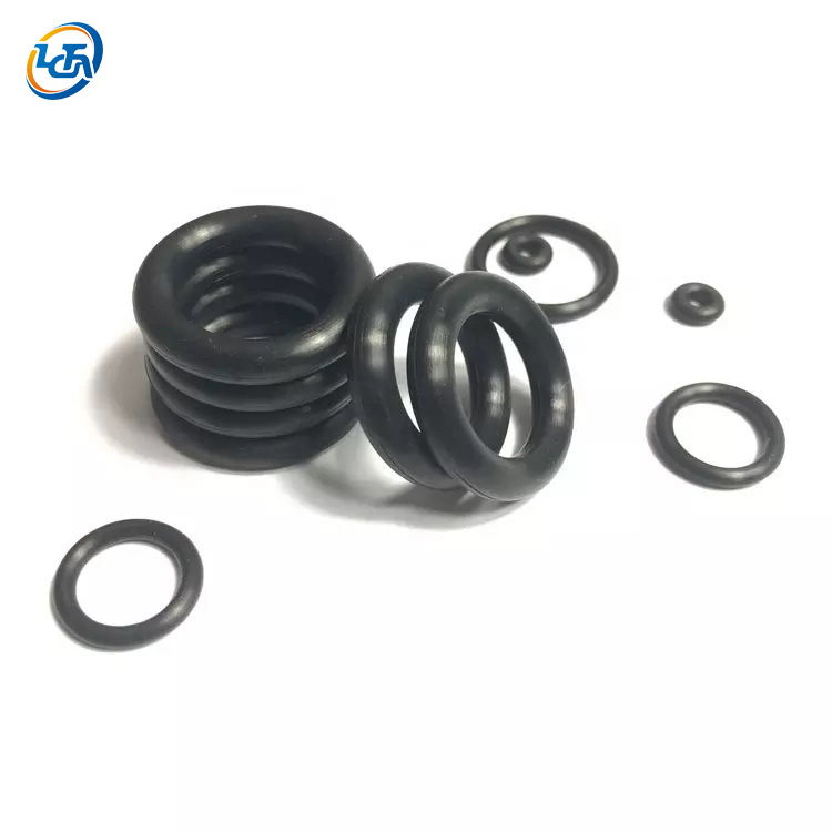 Заводская розничная продажа, уплотнительное кольцо из резины NBR EPDM FKM oring 30-90shore по индивидуальному размеру и цвету