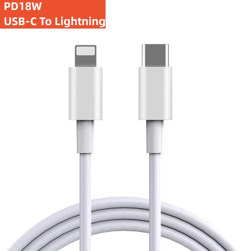 USB Type C для кабеля освещения, быстрая зарядка, адаптер данных Android, 20 Вт, 30 Вт, iPhone 12, 13