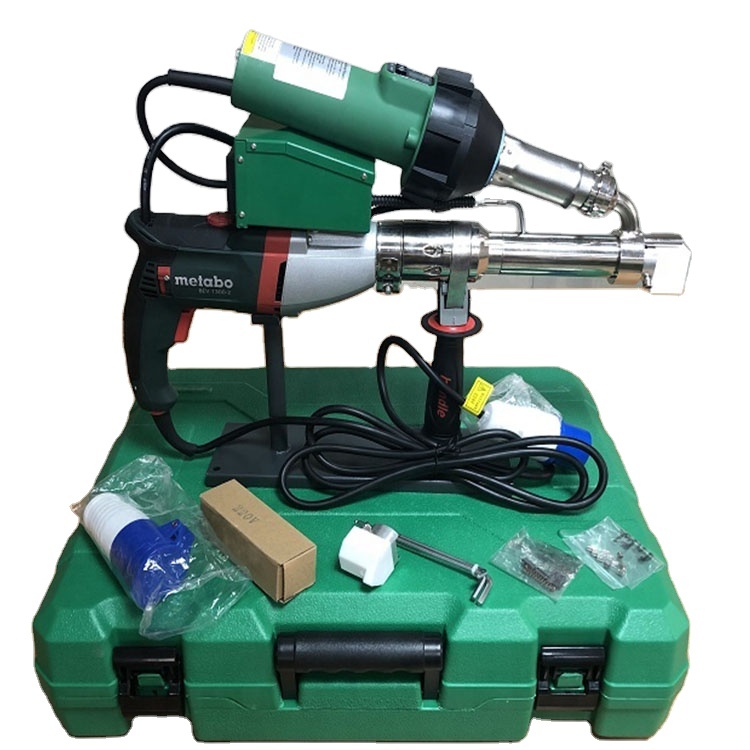 Hand Plastic Extruder Machine Screw And Barrel Geomembrane Welding Machine For Plastic Extruder Machine
