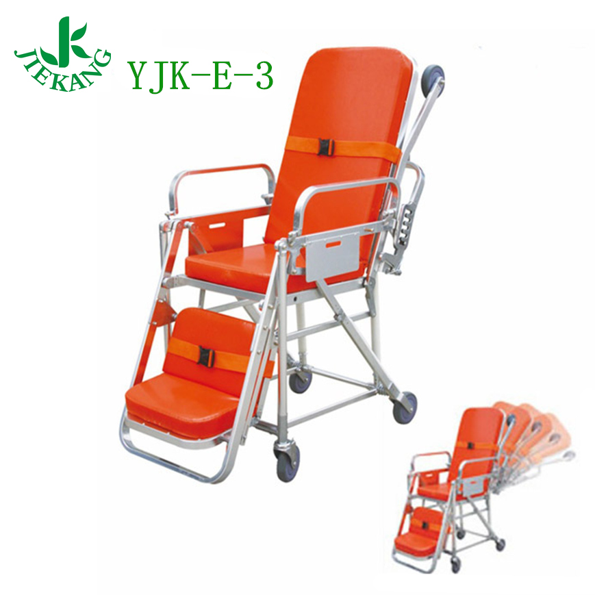 Hot Sale Emergency First Aid Hospital Equipment Automatic Loading Ambulance Car Wheelchair Stretcher
