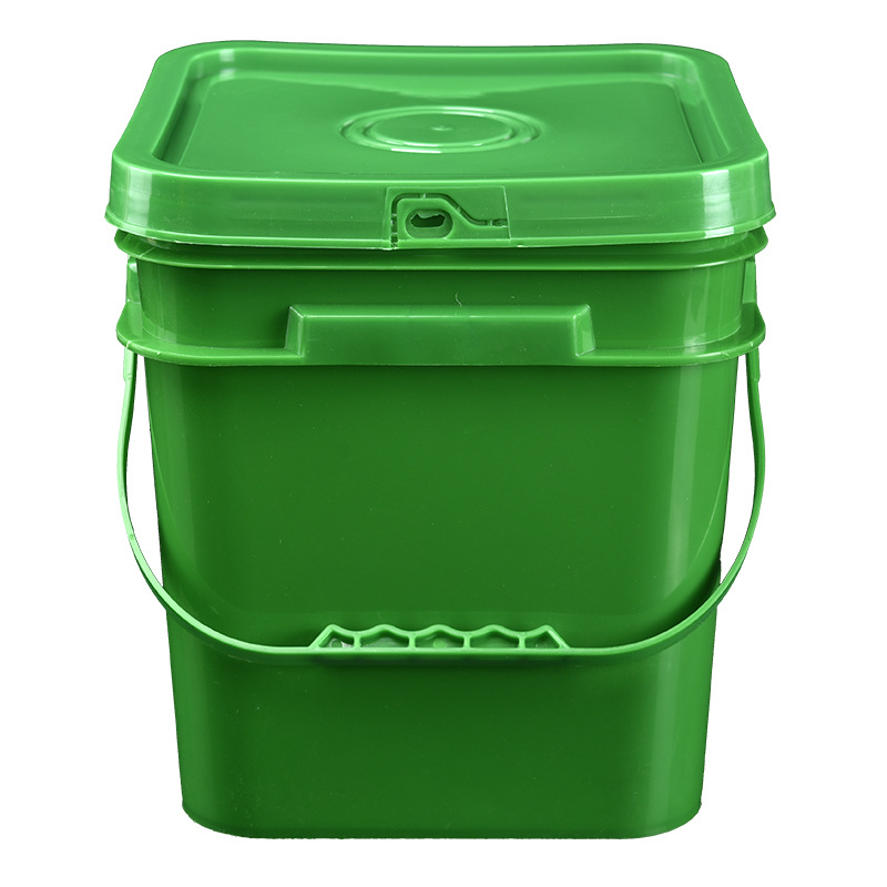 Высокое качество safty HDPE 1L 5L 10L круглое ведро пластиковое ведро с крышкой