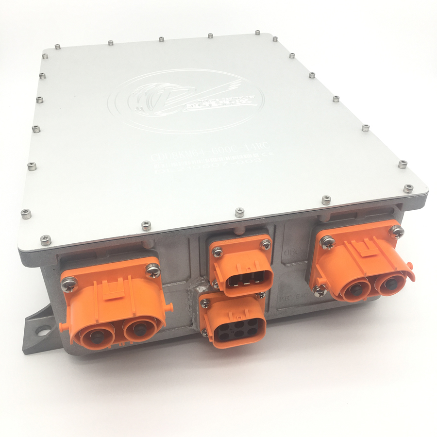 3 в 1 6.6KW OBC и 1.2KW DC-DC постоянного тока в переменный конвертер, EV жидкостного охлаждения на борту зарядное устройство