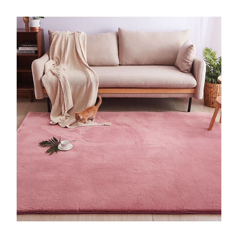 Modern Luxury Nordic Rug Room Carpet Faux Rabbit Fur Area Rug Large Carpet Living Room Rabbit Fur Rugs And Carpet