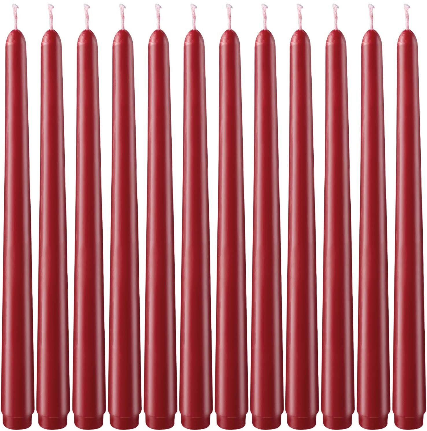 Red Taper Dinner Candle Wholesale Creative Spiral Candle Wedding Dinner Decoration Long Paraffin Wax Candle