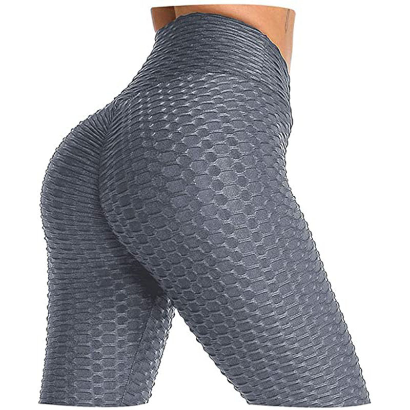 Wholesale High Waist Women Leggings Push Up Tights Yoga Pants Scrunch Butt Fitness Cellulite Leggings