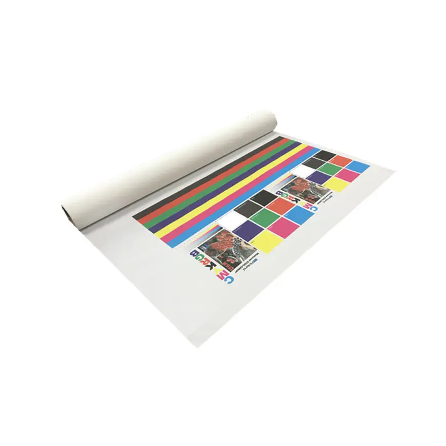 Pigment Inkjet 100% Polyester Custom Canvas Digital Printing Cotton Canvas Roll