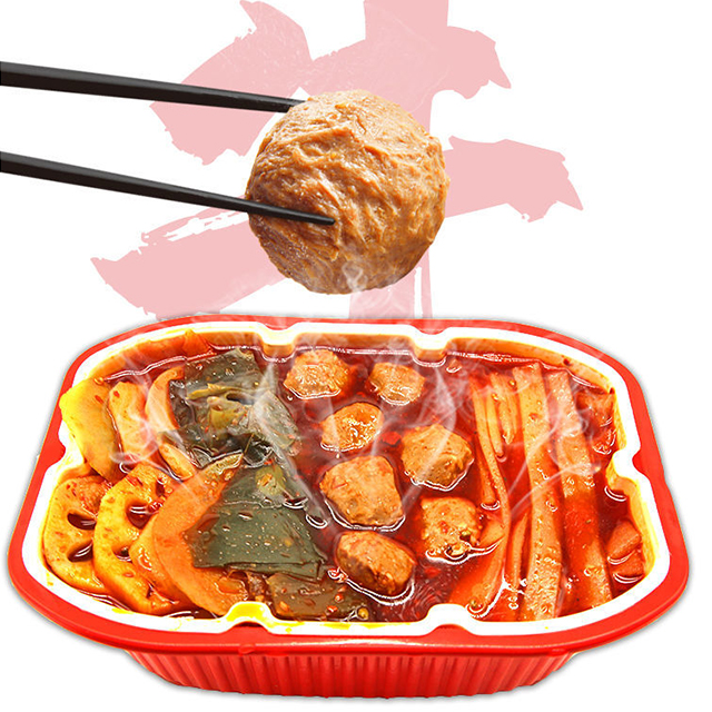 Китайский мгновенный самонагревающийся горшок для приготовления мяса для путешествий, самонагревающийся горячий горшок для мяса