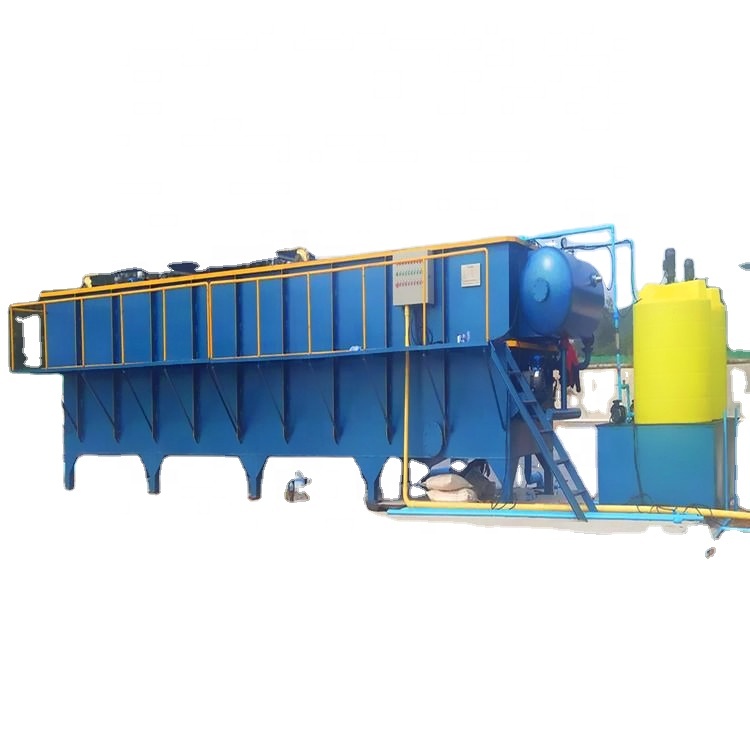 plastic washing industry water treatment dissolved air flotation units Dissolved Air Flotation DAF Wastewater Recycling System