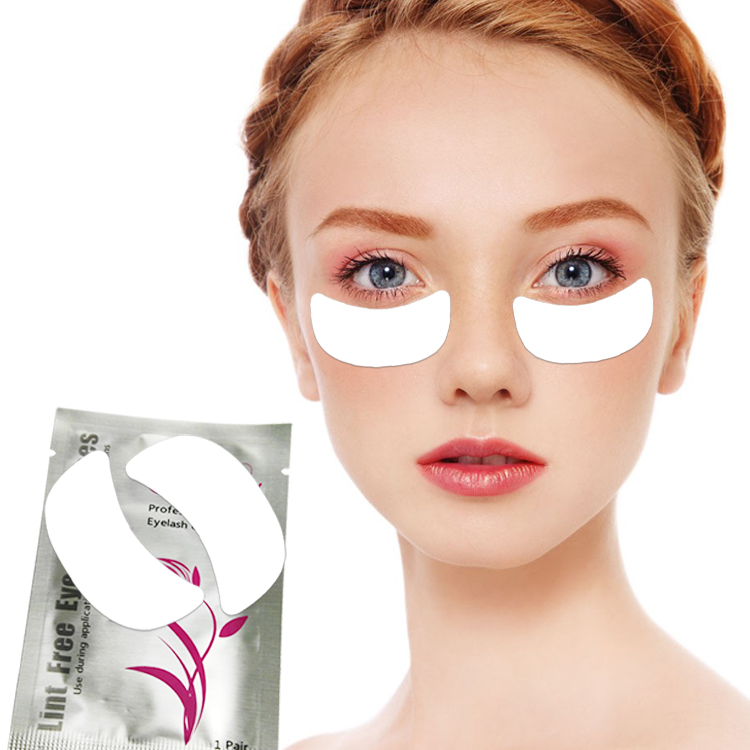 Newest design top quality patches pads lint free hydro eye gel patch eyelashes patch for eyelash