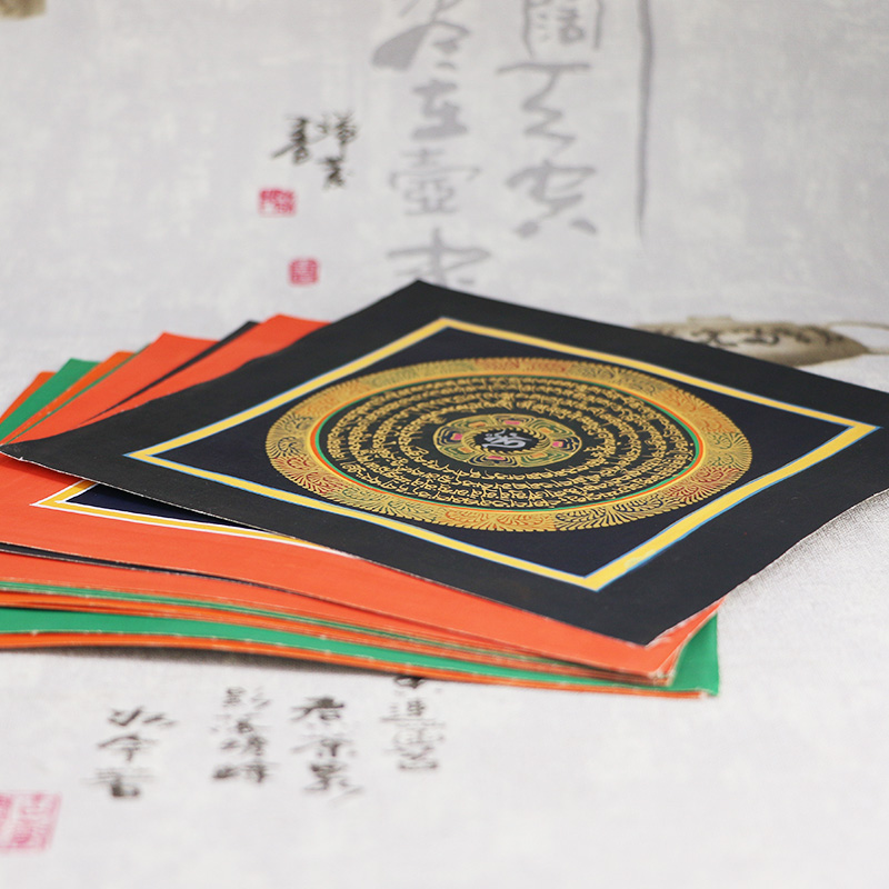 Тибетский Будда ручная работа Thangka