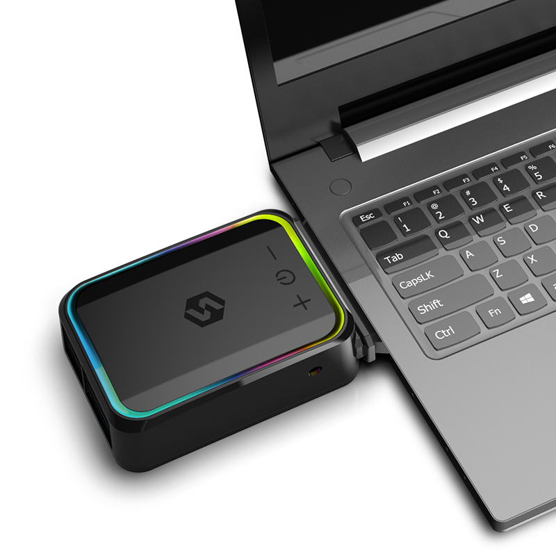 Portable Speed Adjustable Gaming Laptop vaccum Cooler Air Extraction Radiator Usb Cooling Ventilated Cooler