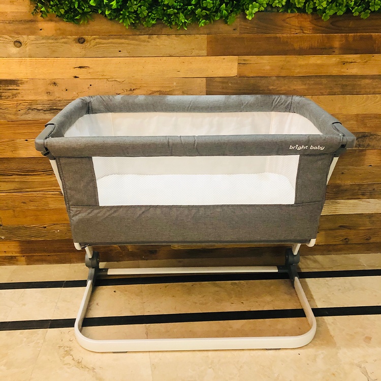 Brightbebe прямо с фабрики EN & ASTM дизайн детские кроватки многофункциональная складная детская спальная кровать детские кроватки Laufstall