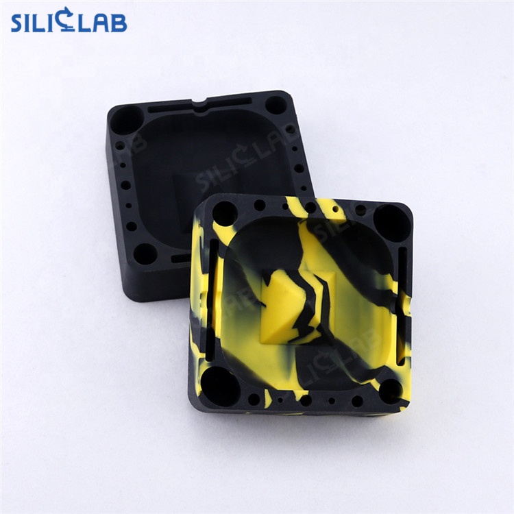 Siliclab реалистичное Силиконовое пепельница сорняков курительных принадлежностей пепельница для сигарет табака тупым держатель Дым пепельница