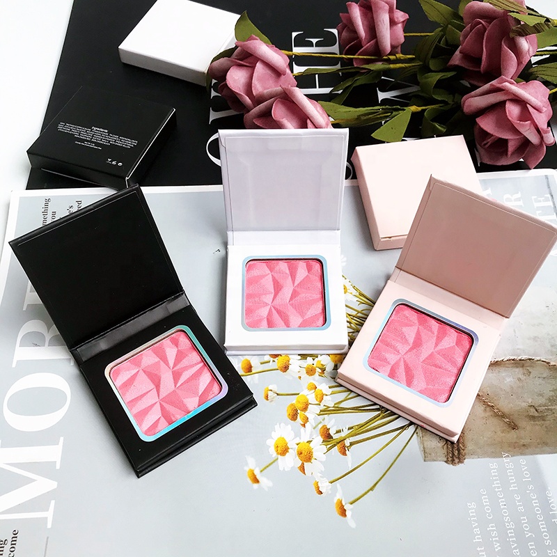 Organic top selling pink make up blush private label