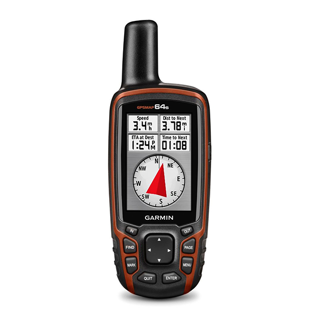 Оптовая продажа, профессиональный легкий алюминиевый приемник Garmin GPSMAP 64s по всему миру с высокочувствительным GPS и ГЛОНАСС