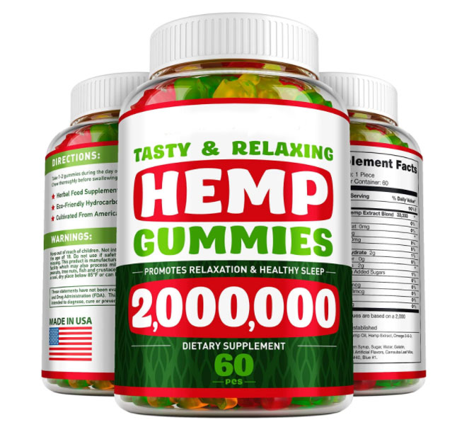 Горячая продажа частная этикетка Премиум пенька Gummy Bears масло CBD конопляные Gummies с пеньковым экстрактом для хорошего сна