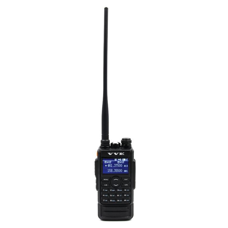 Uv-M7 ЖК черно-белый дисплей ручной иди и болтай Walkie Talkie “иди и китайский и английский язык канал быстрое двухстороннее радио с фонариком